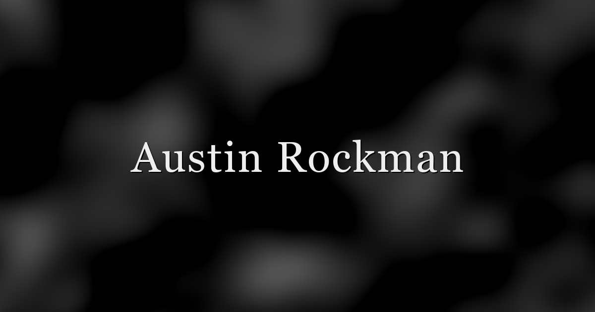 austinrockman.com